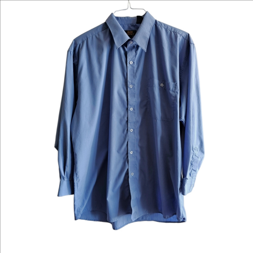 Cotton Blend Button Down